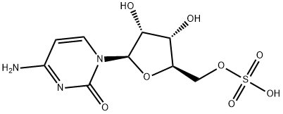 Cytidine 5'-(hydrogen sulfate) Struktur