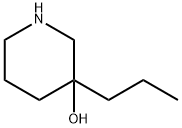 3-propylpiperidin-3-ol Struktur