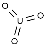 Uranium(VI) oxide Struktur