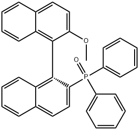 (R)-(+)-2-DIPHENYLPHOSPHINO-2'-METHOXY-1,1'-BINAPHTHYL Struktur