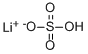 LITHIUM BISULFATE Struktur