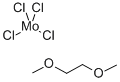 MOLYBDENUM TETRACHLORIDE DIMETHOXYETHANE COMPLEX Struktur