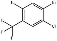 4-Bromo-5-chloro-2-fluorobenzotrifluoride Struktur