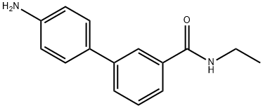 3-(4-Aminophenyl)-N-ethylbenzamide Struktur