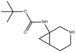 Carbamic acid, 3-azabicyclo[4.1.0]hept-1-yl-, 1,1-dimethylethyl ester (9CI) Struktur