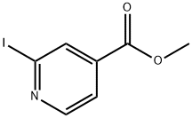 2-IODO-ISONICOTINIC ACID METHYL ESTER Struktur