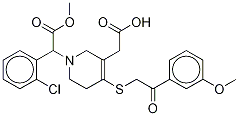 rac-Clopidogrel-MP Endo Derivative-13C,d3 Struktur