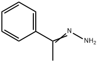 1-phenylethan-1-one hydrazone Struktur