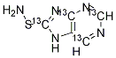 Azathioprine-13C4 Struktur