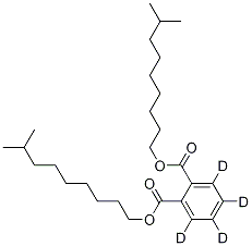 鄰苯二甲酸二異癸酯-D4, 1346604-79-2, 結(jié)構(gòu)式