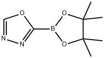 2-(4,4,5,5-TETRAMETHYL-1,3,2-DIOXABOROLAN-2-YL)-1,3,4-OXADIAZOLE Struktur