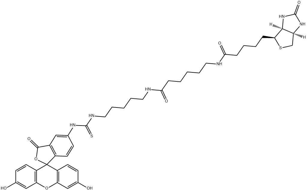 5(6)-(BIOTINAMIDOCAPROYLAMIDO) PENTYLTHI Struktur