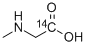 SARCOSINE, [GLYCINE 1-14C] Struktur