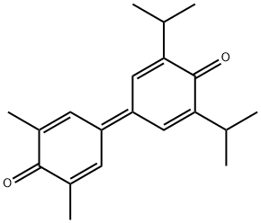 3,5-DIMETHYL-3',5'-DITERT-BUTYL-DIPHENOQUINONE Struktur