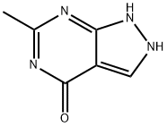 4H-Pyrazolo[3,4-d]pyrimidin-4-one, 1,2-dihydro-6-methyl- (9CI) Struktur