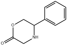 5-Phenyl-2-morpholinone Struktur