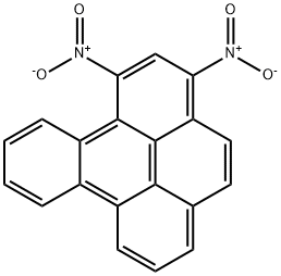 1,3-DINITRO-BENZO(E)PYRENE Struktur