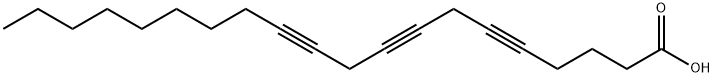 5,8,11-EICOSATRIYNOIC ACID Struktur