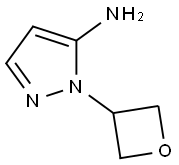 1-(Oxetan-3-yl)-1H-pyrazol-5-amine Struktur