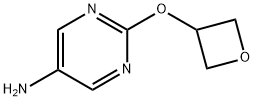 2-(Oxetan-3-yloxy)pyrimidin-5-amine Struktur