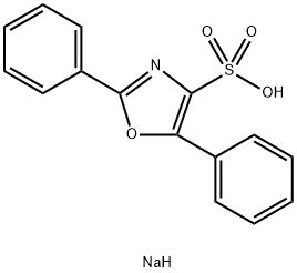 2,5-DIPHENYLOXAZOLE-4-SULFONIC ACID SODIUM SALT Struktur