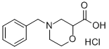 4-BENZYL-2-MORPHOLINECARBOXYLIC ACID HYDROCHLORIDE price.