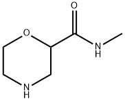 2-Morpholinecarboxamide,N-methyl-(9CI) Struktur