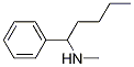 Benzenemethanamine, .alpha.-butyl-N-methyl- Struktur