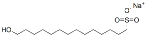 Sodium hydroxytetradecane sulfonate Struktur