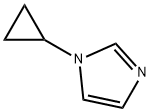 1-環(huán)丙基-1H-咪唑 結(jié)構(gòu)式