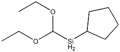 CyclopentyldiethoxyMethylsilane Struktur