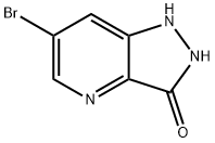 6-broMo-1H-pyrazolo[4,3-b]pyridin-3-ol Struktur