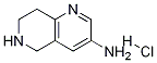 5,6,7,8-tetrahydro-1,6-naphthyridin-3-aMine hydrochloride Struktur