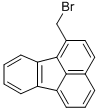 1-BROMOMETHYLFLUORANTHENE Struktur