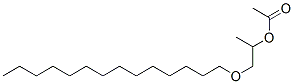 PROPYLENE GLYCOL MYRISTYL ETHER ACETATE Struktur