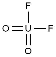 difluorodioxouranium  Struktur