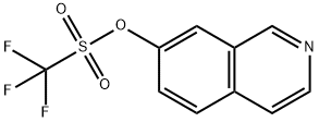 ISOQUINOLIN-7-YL TRIFLUOROMETHANESULFONATE Struktur