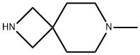 2,7-Diazaspiro[3.5]nonane, 7-Methyl- Struktur