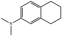 5,6,7,8-Tetrahydro-N,N-dimethyl-2-naphthalenamine Struktur