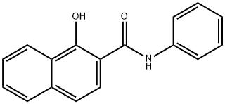 1-Hydroxy-N-phenyl-2-naphthalenecarboxamide Struktur