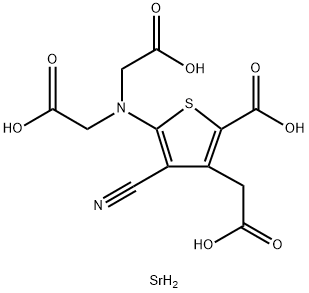 雷尼酸鍶, 135459-87-9, 結(jié)構(gòu)式