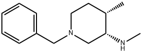 (3S,4S)-1-benzyl-N,4-diMethylpiperidin-3-aMine Struktur