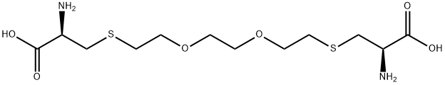 1,8-Bis(cystineyl)-3,6-dioxa-octane Dihydrochloride Struktur