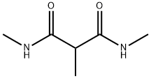 N,N'-dimethyl-2-methylmalondiamide Struktur