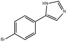 4-(4-BROMO-PHENYL)-1H-IMIDAZOLE Struktur