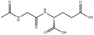 N-ACETYLGLYCYL-D-GLUTAMIC ACID Struktur