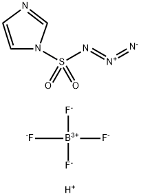 Imidazole-1-sulfonyl azide tetrafluoroborate Struktur