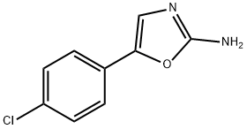 5-(4-chlorophenyl)oxazol-2-amine Struktur