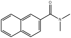 N,N-Dimethylnaphthalene-2-carboxamide Struktur