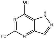 1H-PYRAZOLO[4,3-D]PYRIMIDINE-5,7-DIOL Struktur